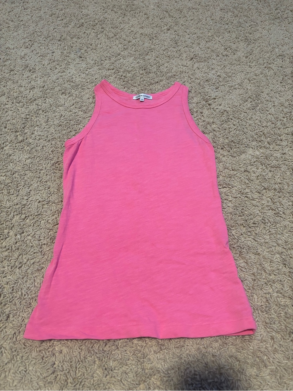 Cotton citizen Pink Sleeveless Tank Top